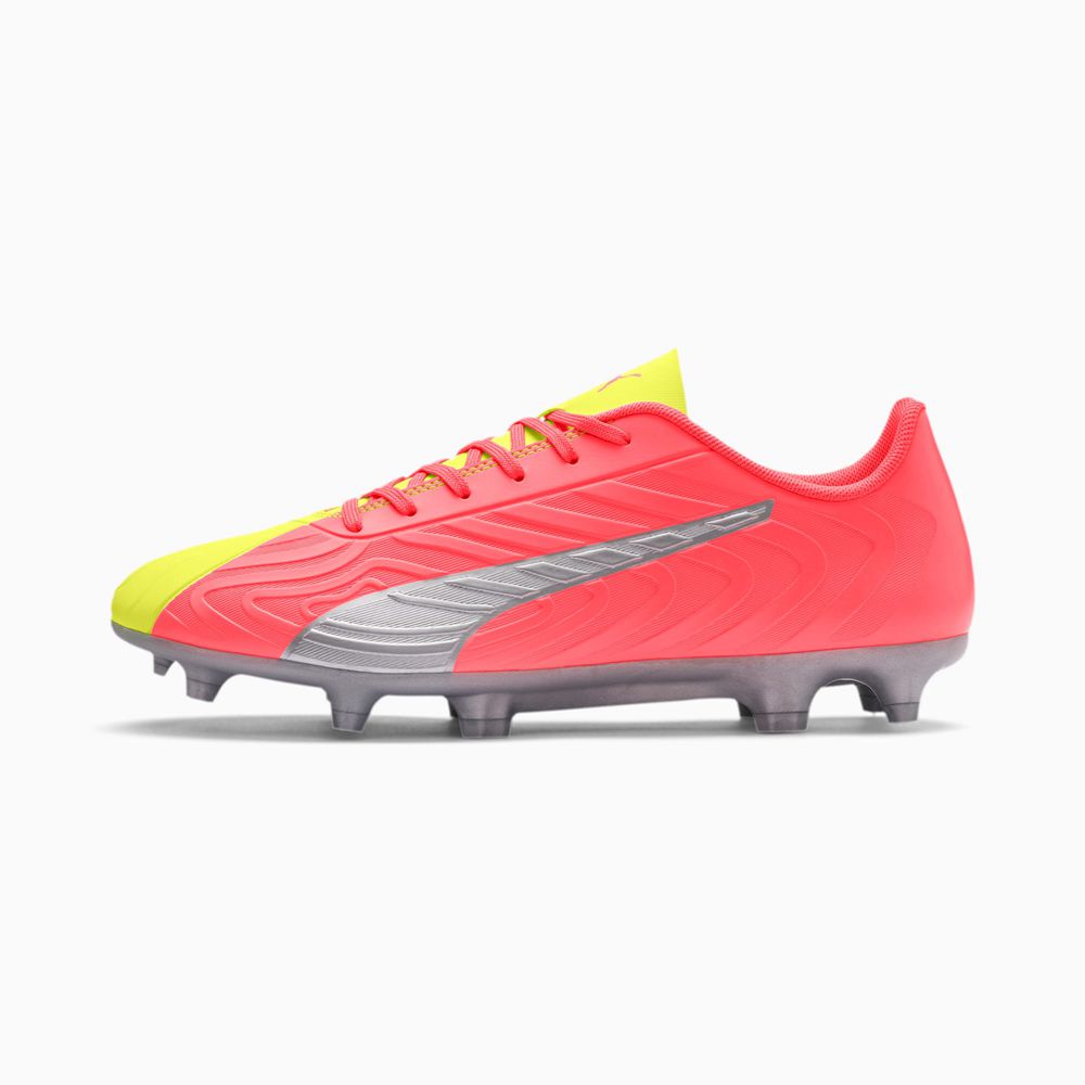 Puma ONE 20.4 FG/AG Férfi Focicipő - Sárga/Titán ( Hungary - IMYLK2483 )